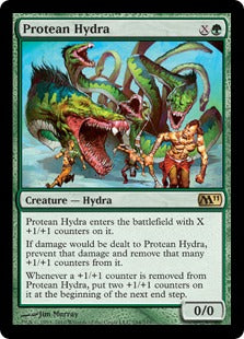 [194]【EN】【FOIL】変幻のハイドラ/Protean Hydra【M11】[R][緑]