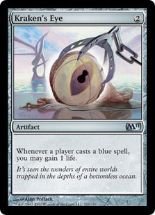 [210]【EN】【FOIL】クラーケンの目/Kraken's Eye【M11】[U][茶]