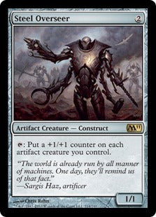 [214]【EN】【FOIL】鋼の監視者/Steel Overseer【M11】[R][茶]
