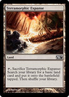[229]【EN】【FOIL】広漠なる変幻地/Terramorphic Expanse【M11】[C][土地]