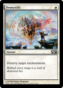 [013]【EN】【FOIL】啓蒙/Demystify【M12】[C][白]