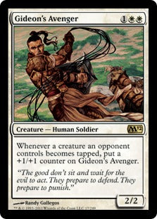 [017]【EN】【FOIL】ギデオンの報復者/Gideon's Avenger【M12】[R][白]