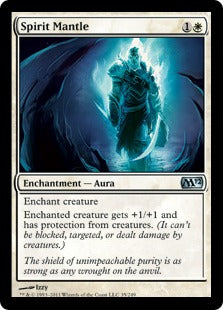 [035]【EN】【FOIL】霊魂のマントル/Spirit Mantle【M12】[U][白]