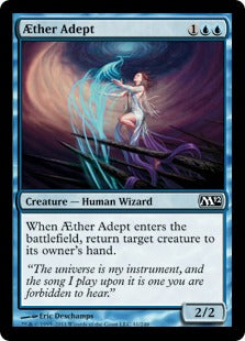 [041]【EN】【FOIL】霊気の達人/AEther Adept【M12】[C][青]