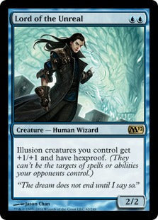 [062]【EN】【FOIL】非実在の王/Lord of the Unreal【M12】[R][青]