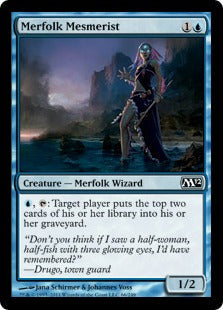 [066]【EN】マーフォークの催眠術師/Merfolk Mesmerist【M12】[C][青]