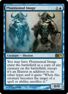 [072]【EN】【FOIL】幻影の像/Phantasmal Image【M12】[R][青]