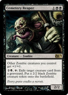 [086]【EN】【FOIL】墓地を刈り取るもの/Cemetery Reaper【M12】[R][黒]