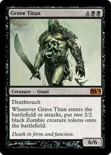 [098]【EN】【FOIL】墓所のタイタン/Grave Titan【M12】[M][黒]