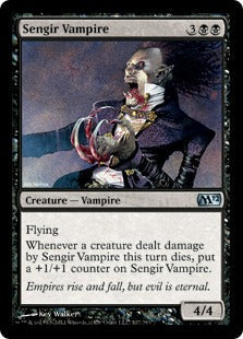 [107]【EN】センギアの吸血鬼/Sengir Vampire【M12】[U][黒]