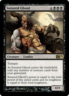 [112]【EN】【FOIL】縫合グール/Sutured Ghoul【M12】[R][黒]