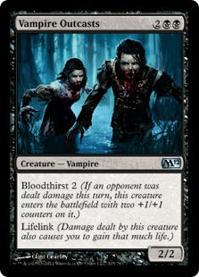 [115]【EN】【FOIL】吸血鬼ののけ者/Vampire Outcasts【M12】[U][黒]