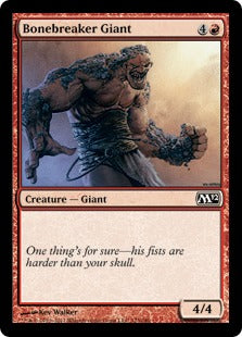 [123]【EN】骨砕きの巨人/Bonebreaker Giant【M12】[C][赤]