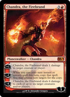 [126]【EN】【FOIL】炬火のチャンドラ/Chandra, the Firebrand【M12】[M][赤]