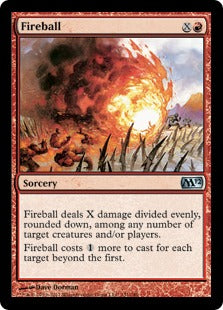 [131]【EN】【FOIL】火の玉/Fireball【M12】[U][赤]