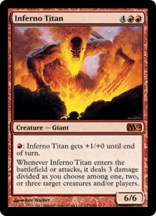 [147]【EN】業火のタイタン/Inferno Titan【M12】[M][赤]