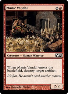 [151]【EN】躁の蛮人/Manic Vandal【M12】[C][赤]