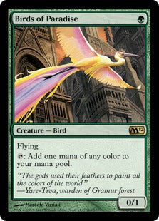 [165]【EN】極楽鳥/Birds of Paradise【M12】[R][緑]