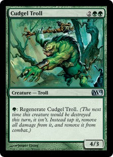 [169]【EN】棍棒のトロール/Cudgel Troll【M12】[U][緑]