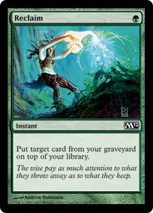 [191]【EN】回収/Reclaim【M12】[C][緑]