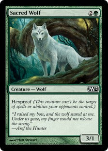 [194]【EN】聖なる狼/Sacred Wolf【M12】[C][緑]