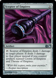 [216]【EN】帝国の王笏/Scepter of Empires【M12】[U][茶]