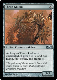 [220]【EN】【FOIL】スランのゴーレム/Thran Golem【M12】[U][茶]
