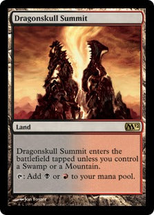 [225]【EN】竜髑髏の山頂/Dragonskull Summit【M12】[R][土地]