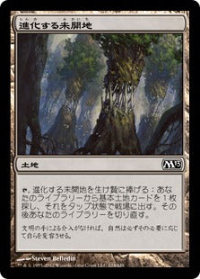 [224]【JP】進化する未開地/Evolving Wilds【M13】[C][土地]