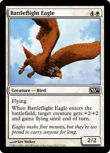 [007]【EN】【FOIL】戦飛びの鷲/Battleflight Eagle【M13】[C][白]