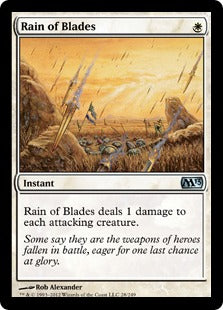 [028]【EN】刃の雨/Rain of Blades【M13】[U][白]