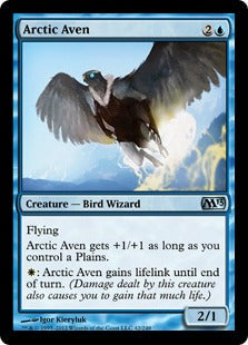 [042]【EN】【FOIL】極北のエイヴン/Arctic Aven【M13】[U][青]