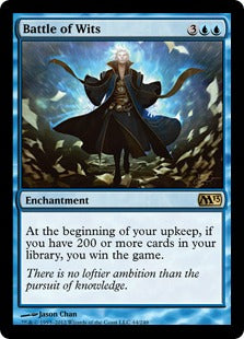 [044]【EN】【FOIL】機知の戦い/Battle of Wits【M13】[R][青]