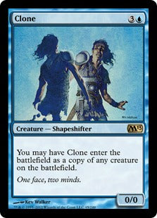 [045]【EN】【FOIL】クローン/Clone【M13】[R][青]