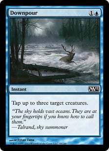 [048]【EN】【FOIL】土砂降り/Downpour【M13】[C][青]