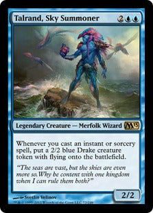 [073]【EN】【FOIL】空召喚士ターランド/Talrand, Sky Summoner【M13】[R][青]