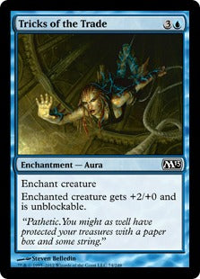 [074]【EN】【FOIL】商売の秘訣/Tricks of the Trade【M13】[C][青]