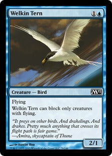 [079]【EN】【FOIL】天空のアジサシ/Welkin Tern【M13】[C][青]