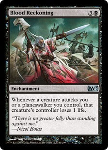 [081]【EN】【FOIL】血の報い/Blood Reckoning【M13】[U][黒]