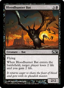 [082]【EN】血狩りコウモリ/Bloodhunter Bat【M13】[C][黒]