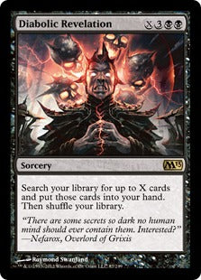 [087]【EN】【FOIL】魔性の天啓/Diabolic Revelation【M13】[R][黒]