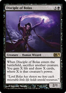 [088]【EN】【FOIL】ボーラスの信奉者/Disciple of Bolas【M13】[R][黒]