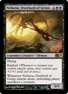 [103]【EN】グリクシスの首領、ネファロックス/Nefarox, Overlord of Grixis【M13】[R][黒]