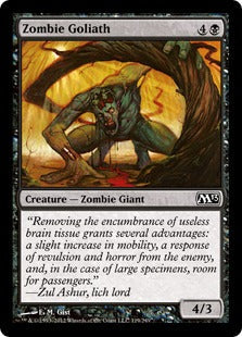 [119]【EN】【FOIL】ゾンビの大巨人/Zombie Goliath【M13】[C][黒]