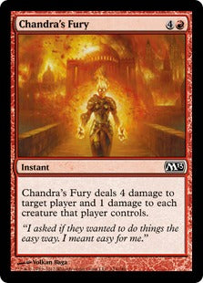 [123]【EN】【FOIL】チャンドラの憤怒/Chandra's Fury【M13】[C][赤]