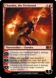 [124]【EN】【FOIL】炬火のチャンドラ/Chandra, the Firebrand【M13】[M][赤]