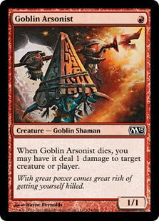 [134]【EN】ゴブリンの付け火屋/Goblin Arsonist【M13】[C][赤]