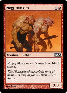 [143]【EN】【FOIL】モグの下働き/Mogg Flunkies【M13】[C][赤]