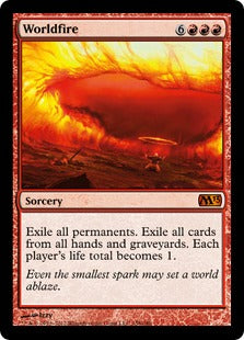 [158]【EN】【FOIL】世界火/Worldfire【M13】[M][赤]