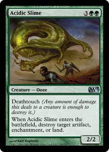 [159]【EN】酸のスライム/Acidic Slime【M13】[U][緑]